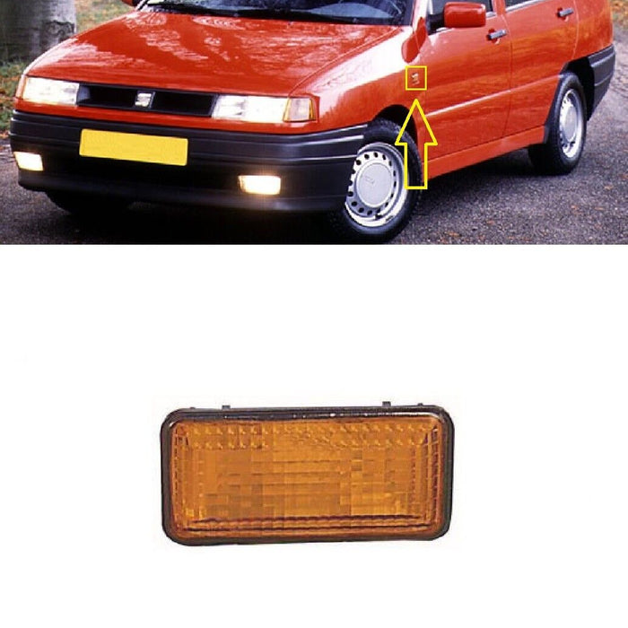FOR SEAT TOLEDO 1L 1991 - 1995 1X NEW SIDE INDICATOR REPEATER L OR R AMBER