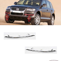 FOR VW TOUAREG 07-10 FRONT BUMPER LOWER GRILL MOULDING L+R