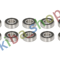 12X28X8 INDUSTRIAL BEARING STANDARD BALL BEARING 1PCS SEALING TYPE