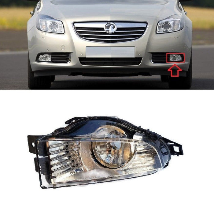 FOR VAUXHALL OPEL INSIGNIA 2008 - 2013 FRONT FOG LIGHT LAMPS LEFT N/S PASSANGER