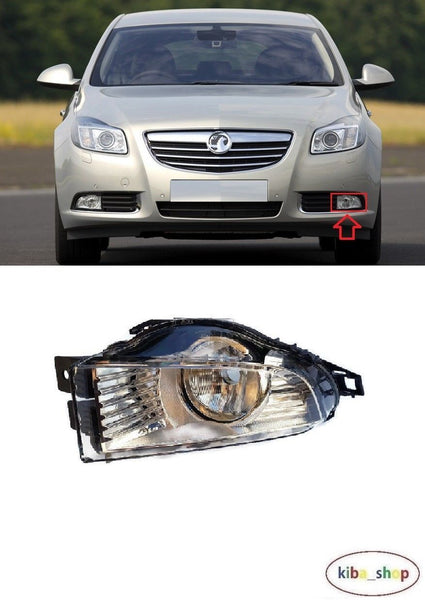 FOR VAUXHALL OPEL INSIGNIA 2008 - 2013 FRONT FOG LIGHT LAMPS LEFT N/S PASSANGER
