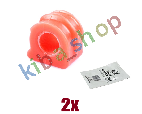 2x FRONT AXLE INNER RIGHT OR LEFT POLYURETHANE STABILIZER BUSHING 1PCS FRONT