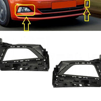 FOR VW POLO 2017 - 2020 FRONT BUMPER FOG LIGHT LAMP GRILL LEFT + RIGHT PAIR