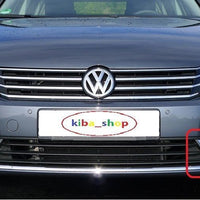 FOR VW PASSAT B7 11-15 FRONT BUMPER LOWER GRILL CHROME WITH FOG HOLE LH SIDE