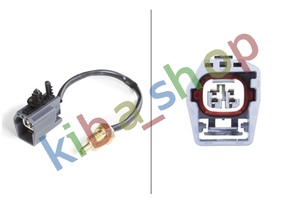 COOLANT TEMPERATURE SENSOR NUMBER OF PINS 2 BLACK FITS FOR D FIESTA IV