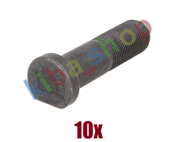 10x RIGHT OR LEFT WHEEL BOLT REAR M20X15 X72/80MM THREAD LENGTH 37MM PHOSPHATE