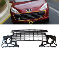 FOR PEUGEOT 307 05-07 FRONT BUMPER CENTER GRILL-7414NS
