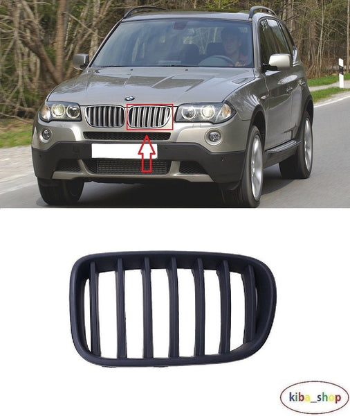 FOR BMW X3 E83 09-10 FRONT BUMPER UPPER RADIATOR GRILL LH PASSENGER