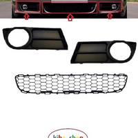 FOR TOYOTA COROLLA VERSO 04-07 FRONT LOWER BUMPER GRILL SET