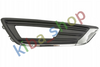 FOR FORD FOCUS 14-18 FRONT RIGHT LOWER BUMPER GRILL WITH FOG HOLE