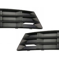 FOR AUDI A4 2015 - 2019 FRONT BUMPER LOWER GRILL PAIR LEFT + RIGHT
