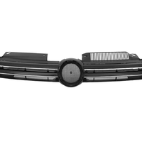FOR VOLKSWAGEN GOLF VI MK6 2008 - 2013 FRONT BUMPER BONNET UPPER CENTER GRILLE