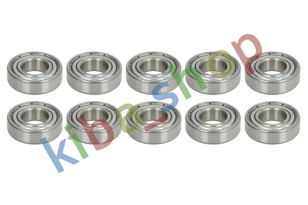 15X32X9 BEARING STANDARD BALL BEARING 10PCS SEALING TYPE DOUBLE-SIDED/WITH Z