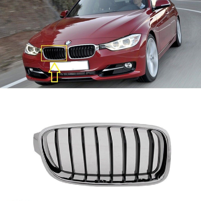 FOR BMW 3 F30/F31 12-16 FRONT BUMPER UPPER RADIATOR GRILL RH