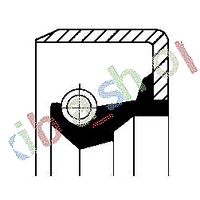 FRONT AXLE INNER WHEEL HUB SEAL 52X682X8 FITS RVI FITS RVI C KERAX MANAGER