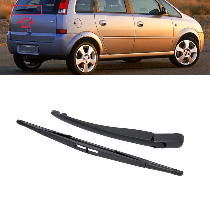 FOR VAUXHALL MERIVA A 03-10 REAR WINDOW WIPER ARM & BLADE 406MM