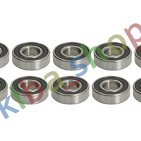 12X28X8 BEARING STANDARD BALL BEARING 10PCS SEALING TYPE DOUBLE-SIDED/LIP