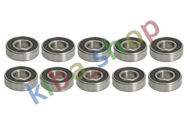 12X28X8 BEARING STANDARD BALL BEARING 10PCS SEALING TYPE DOUBLE-SIDED/LIP