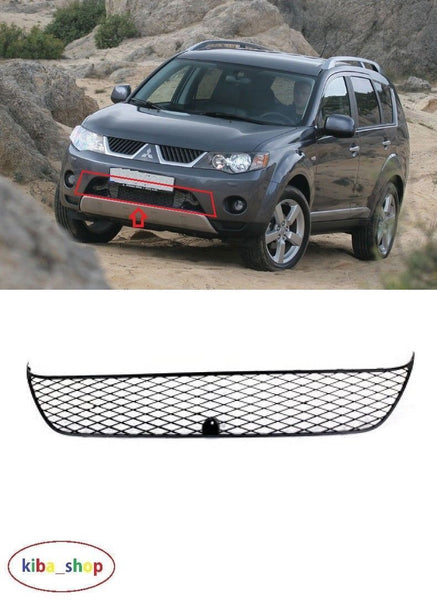 FOR MITSUBISHI OUTLANDER 07-09 FRONT LOWER BUMPER CENTER GRILL