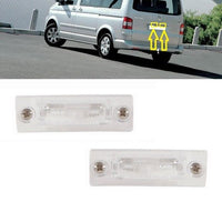 FOR VW MULTIVAN T5 03-15 REAR NUMBER PLATE LIGHT LAMPS L+R