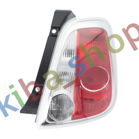 RIGHT RIGHT REAR LAMP R P21W/RY10W CHROMED FRAME FITS FOR ABARTH 500 / 595 /