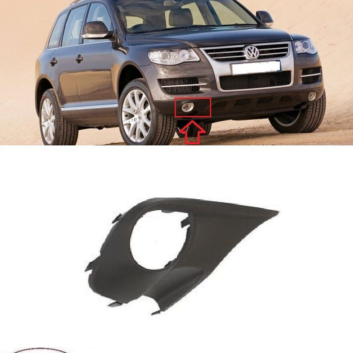 FOR VW TOUAREG 07-10 FRONT BUMPER LOWER FOG LIGHT LAMP GRILL RH DRIVER