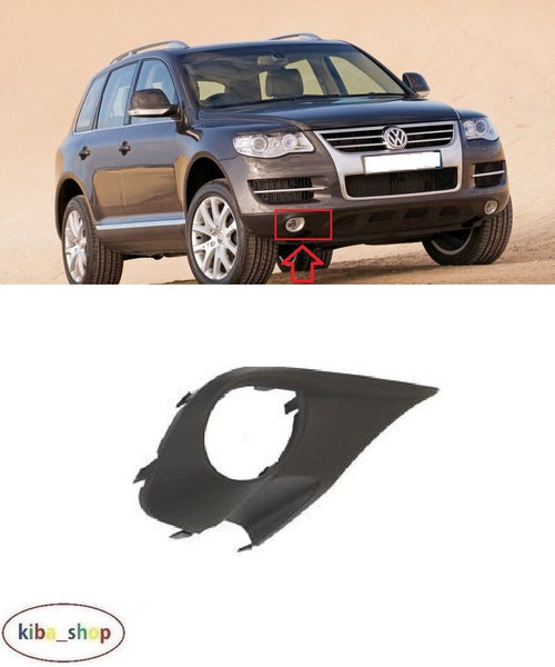 FOR VW TOUAREG 07-10 FRONT BUMPER LOWER FOG LIGHT LAMP GRILL RH DRIVER