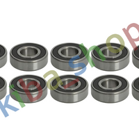 20X47X14 BEARING STANDARD BALL BEARING 10PCS SEALING TYPE DOUBLE-SIDED/LIP