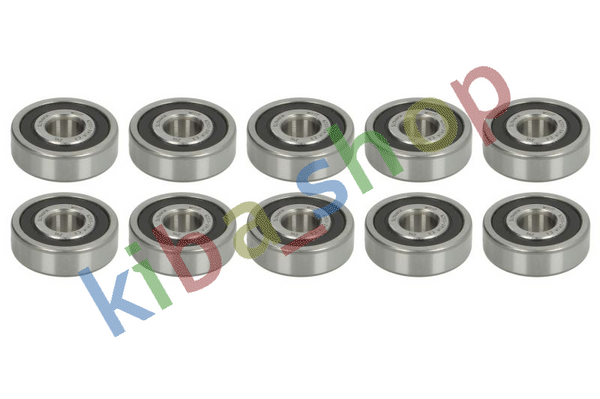 10X30X9 BEARING STANDARD BALL BEARING 10PCS SEALING TYPE DOUBLE-SIDED/LIP