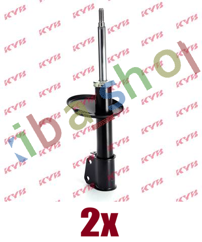 2x FRONT AXLE RIGHT OR LEFT SHOCK ABSORBER FRONT L/R KYB KLASSIC FITS RENAULT