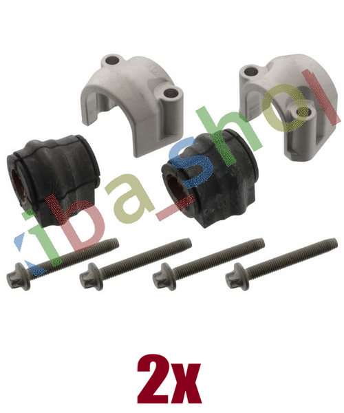 2x FRONT AXLE RIGHT OR LEFT LINK STABILIZER REPAIR KIT FRONT L/R 20MM FITS