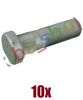 10x WHEEL BOLT M22X15 X78/88MM THREAD LENGTH 48MM GALVANISED / STEEL FITS SAF