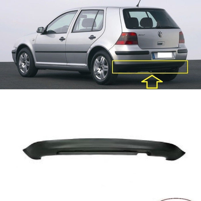 FOR VW GOLF IV (HATCH) 98-04 REAR BUMPER LOWER CENTRE LIP SPOILER