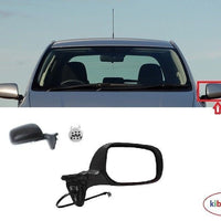 FOR TOYOTA AURIS 07-10 WING MIRRORS ELECTRIC HEATED 5PIN BLACK LH SIDE LHD