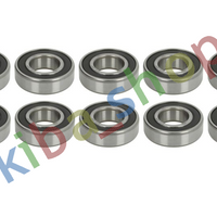 25X52X15 BEARING STANDARD BALL BEARING 10PCS SEALING TYPE DOUBLE-SIDED/LIP