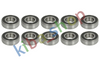 25X52X15 BEARING STANDARD BALL BEARING 10PCS SEALING TYPE DOUBLE-SIDED/LIP