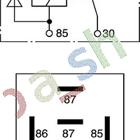 WORK CURRENT RELAY 30A 12V NUMBER OF POSTS 5PCS FITS GAZ GAZELLE SOBOL VOLGA