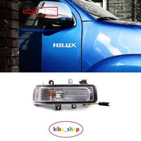 FOR TOYOTA HILUX PICKUP 12-16 CLEAR WING DOOR MIRROR INDICATOR RIGHT SIDE