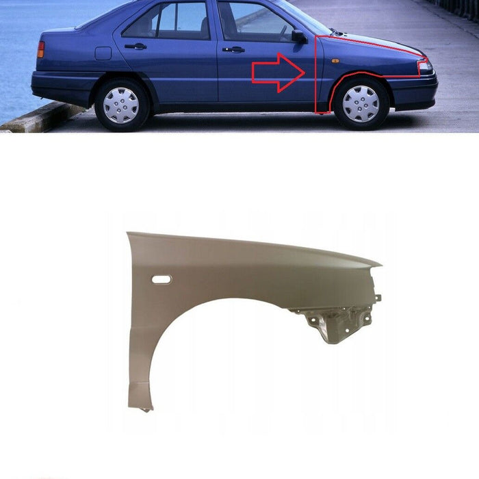 FOR SEAT TOLEDO 1L 1996 - 1999 FRONT WINGS FENDER RIGHT O/S WITH FLASHER HOLE