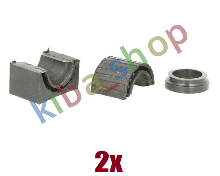 2x FRONT AXLE INNER RIGHT OR LEFT STABILIZER BAR BUSHING FRONT INNER L/R 23MM