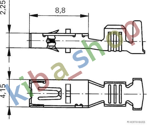 WIRE CONNECTIONS PRICE PER 1 PCS FEMALE CONNECTOR WIRE 15-25MM² CONNECTION