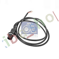 WIRE WITH SOCKET LAMP IN SUN-SHIELD FITS SCANIA 4 0595-0408