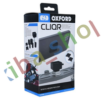 TELEPHONE HOLDER CLIQR ASSEMBLED TO STEERING HEAD OXFITS FOR D COLOUR BLACK