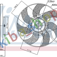 RIGHT OR LEFT RADIATOR FAN L/R FITS FOR AUDI A1 A3 TT SEAT ALTEA ALTEA XL