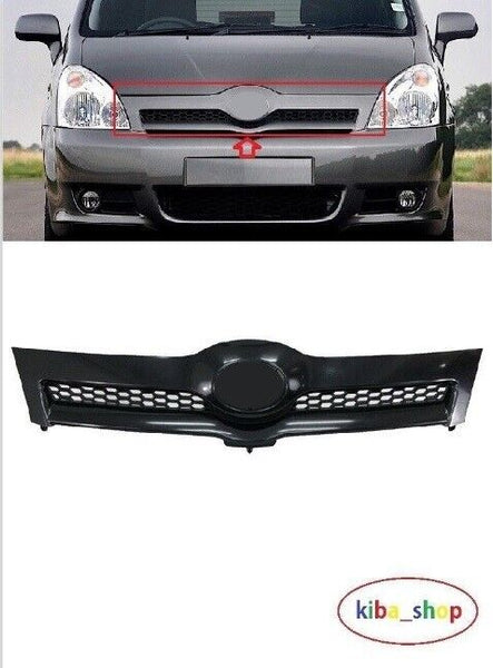 FOR TOYOTA COROLLA VERSO 04-07 FRONT CENTER BUMPER UPPER RADIATOR GRILL