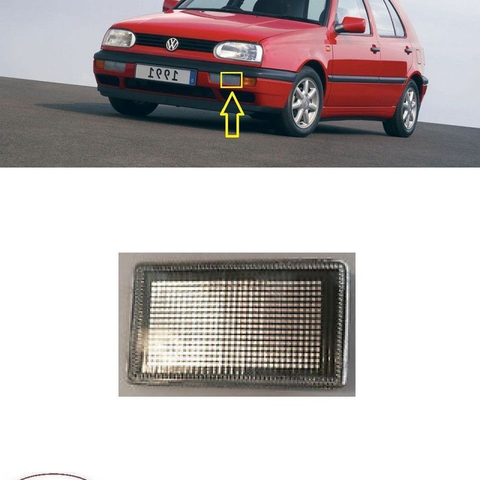 FOR VW GOLF MK3 II 3 92-98 FRONT FOG LIGHT LAMP COVER LH