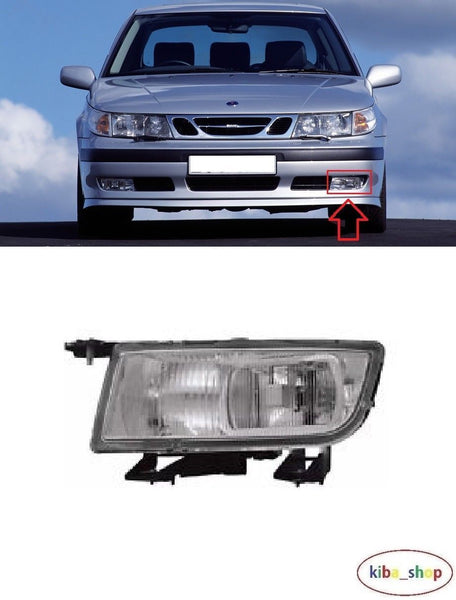 FOR SAAB 9-5 97-01 FRONT FOG LIGHT LAMP LH PASSENGER-5400155