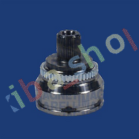 FRONT AXLE RIGHT OR LEFT CV JOINT OUTER L/R 38Z/30Z/594MM ABS45 FITS AUDI 100