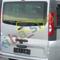 FOR VAUXHALL VIVARO 01-06 REAR WINDOW WIPER ARM AND BLADE 400 MM