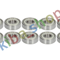 10X26X8 BEARING STANDARD BALL BEARING 10PCS SEALING TYPE DOUBLE-SIDED/SLOTTED